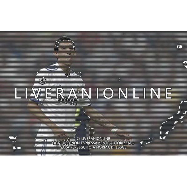 MADRID (15/(09/2010).- Champions League match Real Madrid vs Ajax Amsterdam. Angel di Maria. Photo: Cesar Cebolla / ALFAQUI - AG. ALDO LIVERANI SAS ITALY ONLY REAL MADRID vs AJAX - CHAMPIONS LEAGUE 2010-2011