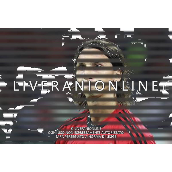 MILANO 15.09.2010-CHAMPIONS LEAGUE MATCH GROUP G MILAN - AJ AUXERRE 2:0 NELLA FOTO ZLATAN IBRAHIMOVIC (MILAN) FOT. PIOTR KUCZA/NEWSPIX.PL/AG ALDO LIVERANI ONLY ITALY 