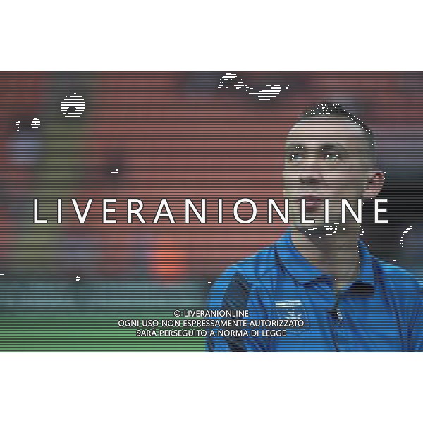 MILANO 15.09.2010-CHAMPIONS LEAGUE MATCH GROUP G MILAN - AJ AUXERRE 2:0 NELLA FOTO IRENEUSZ JELEN ( AUXERRE ) FOT. PIOTR KUCZA/NEWSPIX.PL/AG ALDO LIVERANI ONLY ITALY 