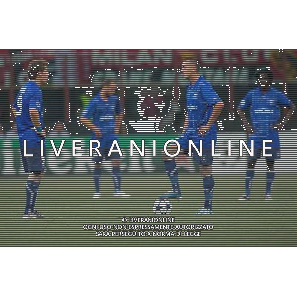 MILANO 15.09.2010-CHAMPIONS LEAGUE MATCH GROUP G MILAN - AJ AUXERRE 2:0 NELLA FOTO IRENEUSZ JELEN (C) FOT. PIOTR KUCZA/NEWSPIX.PL/AG ALDO LIVERANI ONLY ITALY 