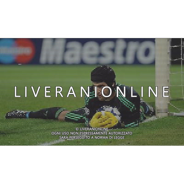 ZILINA 15.09.2010 UEFA CHAMPIONS LEAGUE GROUP STAGE GROUP F MSK ZILINA - CHELSEA FC NELLA FOTO PETER CECH FOTO NEWSPIX/ALDO LIVERANI SAS ITALY ONLY *** Local Caption *** .