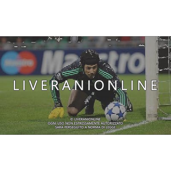 ZILINA 15.09.2010 UEFA CHAMPIONS LEAGUE GROUP STAGE GROUP F MSK ZILINA - CHELSEA FC NELLA FOTO PETER CECH FOTO NEWSPIX/ALDO LIVERANI SAS ITALY ONLY *** Local Caption *** .