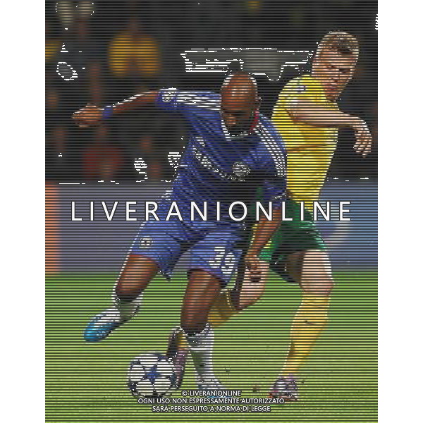 ZILINA 15.09.2010 UEFA CHAMPIONS LEAGUE GROUP STAGE GROUP F MSK ZILINA - CHELSEA FC NELLA FOTO NICOLAS ANELKA FOTO NEWSPIX/ALDO LIVERANI SAS ITALY ONLY *** Local Caption *** .
