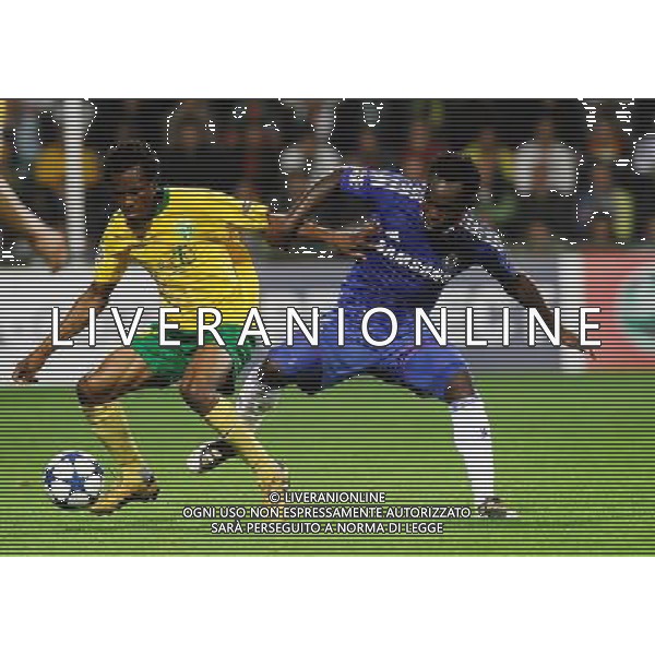 ZILINA 15.09.2010 UEFA CHAMPIONS LEAGUE GROUP STAGE GROUP F MSK ZILINA - CHELSEA FC NELLA FOTO MICHAEL ESSIEN FOTO NEWSPIX/ALDO LIVERANI SAS ITALY ONLY *** Local Caption *** .