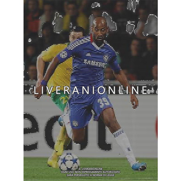 ZILINA 15.09.2010 UEFA CHAMPIONS LEAGUE GROUP STAGE GROUP F MSK ZILINA - CHELSEA FC NELLA FOTO NICOLAS ANELKA FOTO NEWSPIX/ALDO LIVERANI SAS ITALY ONLY *** Local Caption *** .