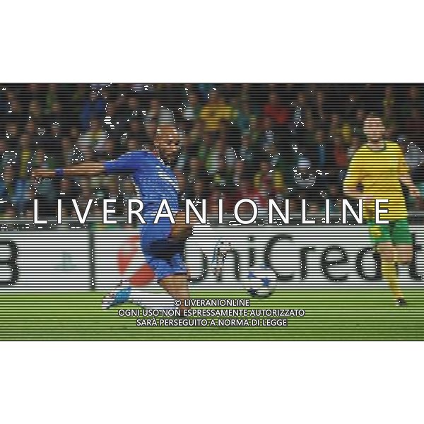 ZILINA 15.09.2010 UEFA CHAMPIONS LEAGUE GROUP STAGE GROUP F MSK ZILINA - CHELSEA FC NELLA FOTO NICOLAS ANELKA FOTO NEWSPIX/ALDO LIVERANI SAS ITALY ONLY *** Local Caption *** .