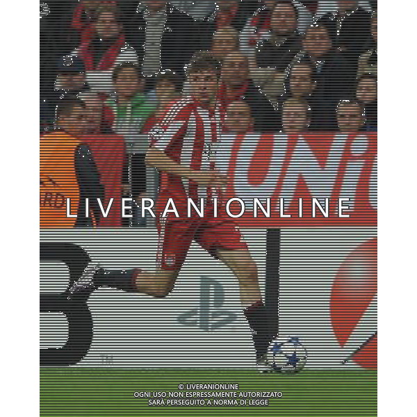 UEFA Champions League 2010/2011 Gruppo E Monaco (Germania) - 15.09.2010 Bayern Monaco-Roma Nella Foto:Thomas MULLER /Ph.Vitez-Ag. Aldo Liverani