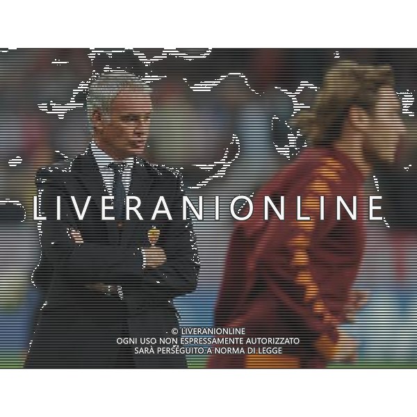 UEFA Champions League 2010/2011 Gruppo E Monaco (Germania) - 15.09.2010 Bayern Monaco-Roma Nella Foto:Claudio RANIERI-Francesco TOTTI /Ph.Vitez-Ag. Aldo Liverani