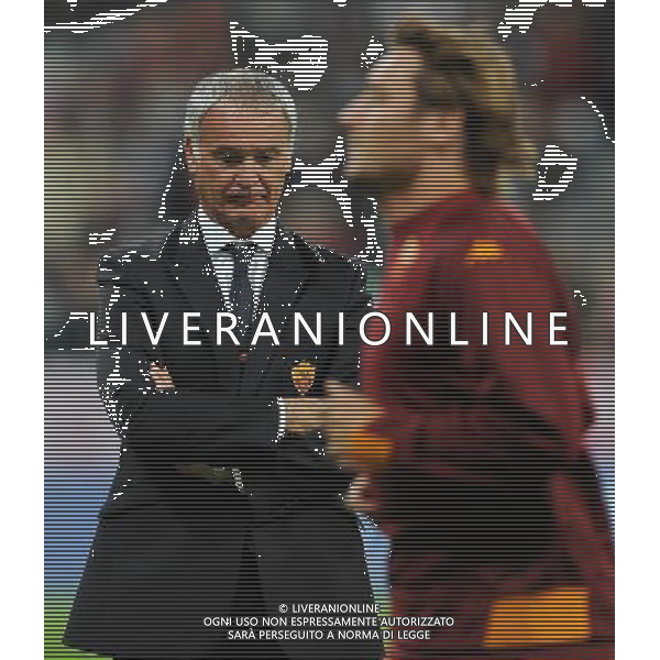 UEFA Champions League 2010/2011 Gruppo E Monaco (Germania) - 15.09.2010 Bayern Monaco-Roma Nella Foto:Claudio RANIERI-Francesco TOTTI /Ph.Vitez-Ag. Aldo Liverani
