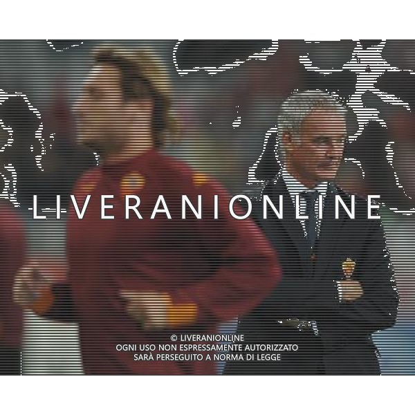 UEFA Champions League 2010/2011 Gruppo E Monaco (Germania) - 15.09.2010 Bayern Monaco-Roma Nella Foto:Claudio RANIERI-Francesco TOTTI /Ph.Vitez-Ag. Aldo Liverani