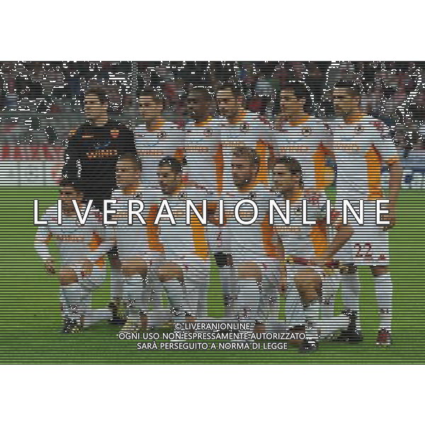 UEFA Champions League 2010/2011 Gruppo E Monaco (Germania) - 15.09.2010 Bayern Monaco-Roma Nella Foto:Roma squadra formazione /Ph.Vitez-Ag. Aldo Liverani
