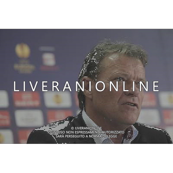 Odense\'s coach Uffe Pedersen during press conference.September 15,2010. (ALTERPHOTOS/Acero) - Alfaqui - Ag. Aldo Liverani sas ITALY ONLY CONFERENZA STAMPA SQUADRA CALCIO ODENSE - EUROPA LEAGUE 2010/2011