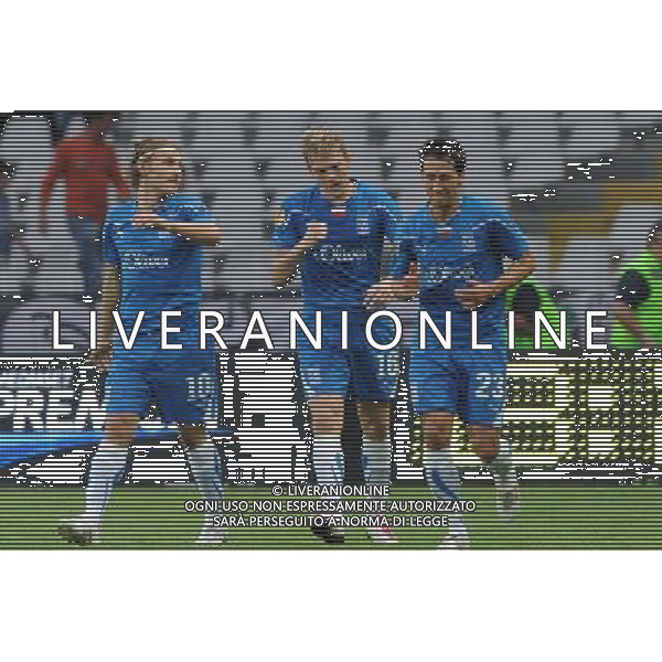 16-09-2010 Torino Juventus Lechz Poznac Europa League 2010 2011 Nella foto: esultanza gol rudnevs ag aldo liverani