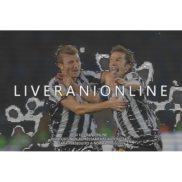 16-09-2010 Torino Juventus Lechz Poznac Europa League 2010 2011 Nella foto: esultanza gol del piero ag aldo liverani