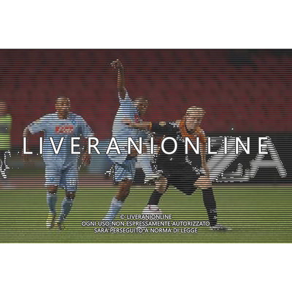 NAPOLI - UTRECHT EUROPA LEAGUE 16/09/2010 NELLA FOTO: SANTACROCE ©MOSCA/AGENZIA ALDO LIVERANI SAS