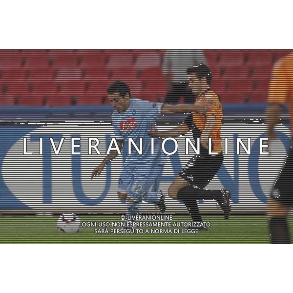 NAPOLI - UTRECHT EUROPA LEAGUE 16/09/2010 NELLA FOTO: EZEQUIEL LAVEZZI ©MOSCA/AGENZIA ALDO LIVERANI SAS
