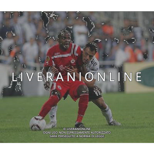 INONU STADIUM - ISTAMBUL ( TURCHIA) - 16.09.2010 EUROPA LEAGUE 2010-2011 - partita BESIKTAS ISTAMBUL vs CSKA SOFIA. Pictured: Marcos Antonio Malachias Junior Marquinhos (front) of Cska Sofia and Ekrem Dag ( back) of Besiktas © Spfc- SESKIMPHOTO/NEWSPIX.PL - AG. ALDO LIVERANI SAS 