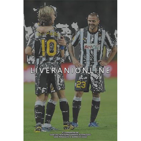 16-09-2010 Torino Juventus Lech Poznan Europa League 2010 2011 Nella foto: Esultanza gol di Del piero AG ALDO LIVERANI