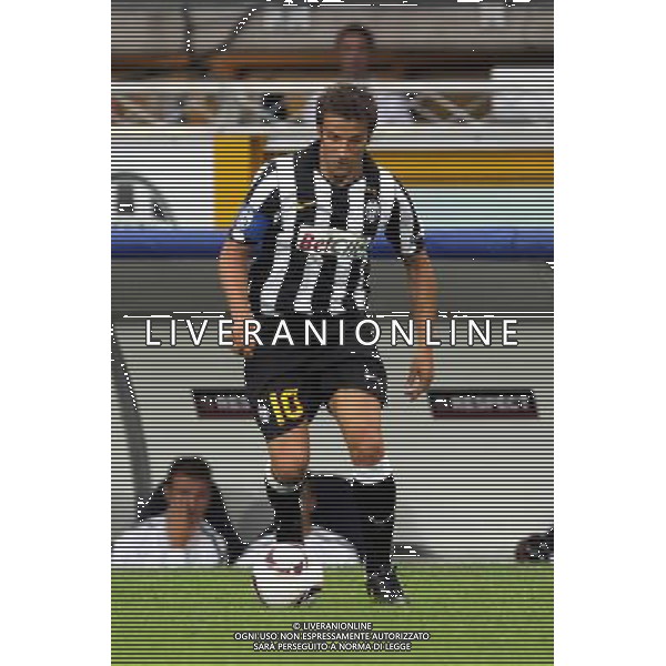 TORINO 16/09/2010 UEFA EUROPA LEAGUE 2010-2011 - PARTITA JUVENTUS vs LECH POZNAN nella foto: ALESSANDRO DEL PIERO ©  JAKUB PIASECKI CYFRASPORT/NEWSPIX.PL- AG. ALDO LIVERANI SAS italy only 