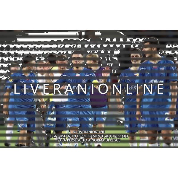 TORINO 16/09/2010 UEFA EUROPA LEAGUE 2010-2011 - PARTITA JUVENTUS vs LECH POZNAN nella foto: SLAWOMIR PESZKO JAKUB WILK IVAN DJURDJEVIC , SEMIR STILIC (LECH) ©  JAKUB PIASECKI CYFRASPORT/NEWSPIX.PL- AG. ALDO LIVERANI SAS italy only *** Local Caption *** 
