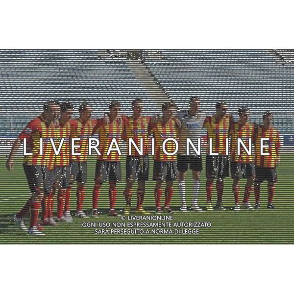 Roma - 11/09/2010 - Stadio Flaminio - Campionato Lega Pro 2010/2011 - Prima Divisione Girone B - Atletico Roma vs Benevento - nella foto: La formazione del Benevento ph. Corradetti / ©Aldo Liverani Sas