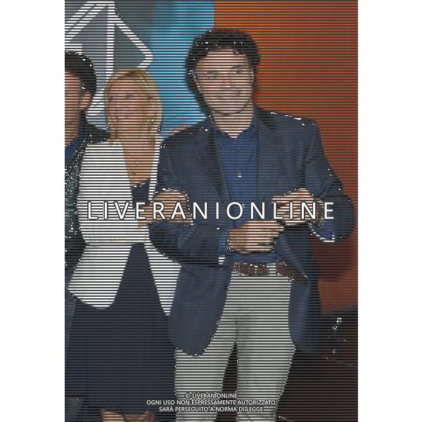 MILANO 20/9/2010 CINEMA ANTEO VIA MILAZZO CONFERENZA STAMPA -ALE \' FRANZ SKETCH SHOW- NELLA FOTO FATMA RUFFINI E LUCA TIRABOSCHI FOTO ROMANO/AG ALDO LIVERANI