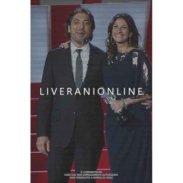 SAN SEBASTIAN (20/09/2010).- Julia Roberts and Javier Bardem attend \'Donostia\' award ceremony at the Kursaal Palace during the 58th San Sebastian international Film Festival. Photo: Cesar Cebolla / ALFAQUI/ALDO LIVERANI ONLY ITALY