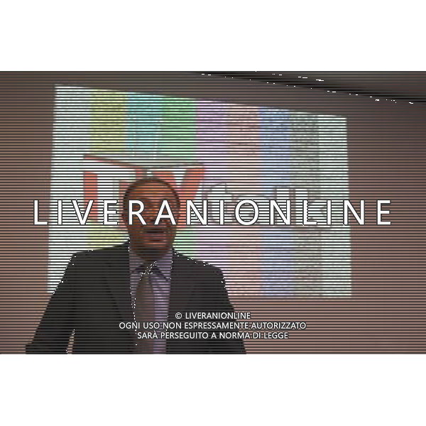 MILAN 21/09/2010 SPETTACOLO TRASMISSIONE RAI TV CONFERENZA STAMPA PER LA PRESENTAZIONE DI \'TALK TV\' nella foto MASSIMO BERNARDINI ©Fiochi/AG. ALDO LIVERANI SAS