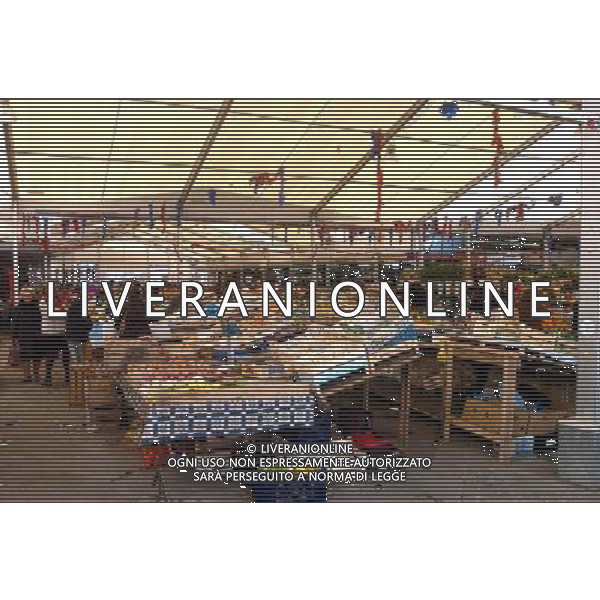 CITTA\' DI LA SPEZIA nella foto mercato mattiniero ph gigi arcaini/ag.aldo liverani