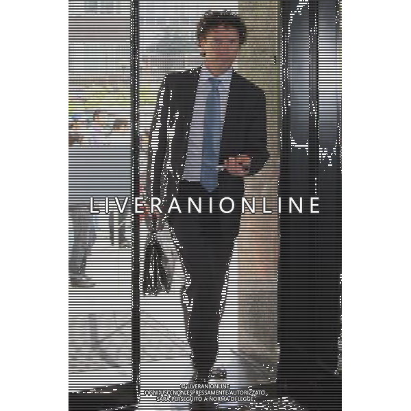 MILANO 29/09/2010 CALCIO SPORT LEGA CALCIO ASSEMBLEA DEI PRESIDENTI DI SERIE A TIM nella foto SERGIO GASPARIN - SAMPDORIA ph.Fiochi/AG. ALDO LIVERANI SAS