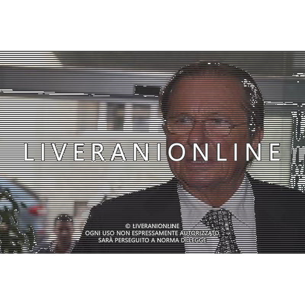 MILANO 29/09/2010 CALCIO SPORT LEGA CALCIO ASSEMBLEA DEI PRESIDENTI DI SERIE A TIM nella foto GINO CORIONI - BRESCIA ph.Fiochi/AG. ALDO LIVERANI SAS