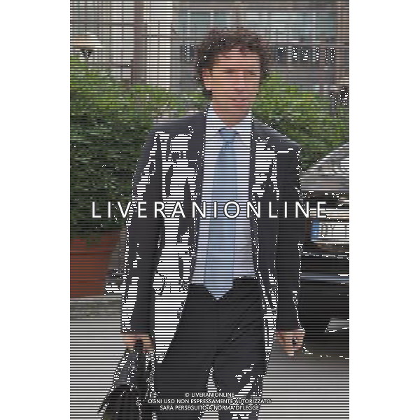 MILANO 29/09/2010 CALCIO SPORT LEGA CALCIO ASSEMBLEA DEI PRESIDENTI DI SERIE A TIM nella foto SERGIO GASPARIN - SAMPDORIA ph.Fiochi/AG. ALDO LIVERANI SAS