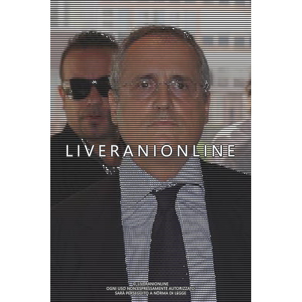 MILANO 29/09/2010 CALCIO SPORT LEGA CALCIO ASSEMBLEA DEI PRESIDENTI DI SERIE A TIM nella foto CLAUDIO LOTITO - LAZIO ph.Fiochi/AG. ALDO LIVERANI SAS