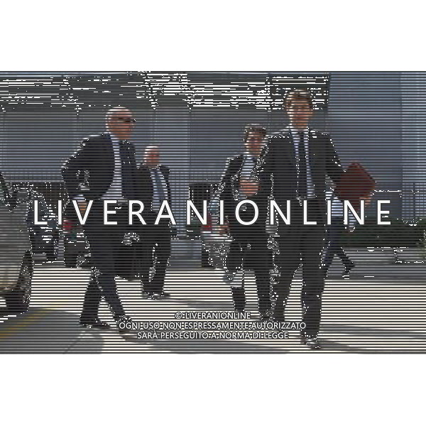 MILANO 29/09/2010 CALCIO SPORT LEGA CALCIO ASSEMBLEA DEI PRESIDENTI DI SERIE A TIM nella foto ANDREA AGNELLI - BEPPE MAROTTA - MICHELE BRIAMONTE JUVENTUS ph.Fiochi/AG. ALDO LIVERANI SAS