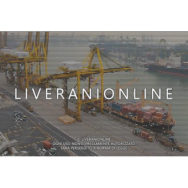 23.09.2010 Singapore, Singapore, City feature NELLA FOTO PANORAMICHE DELLA CITTA DI SINGAPORE IL PORTO AG ALDO LIVERANI