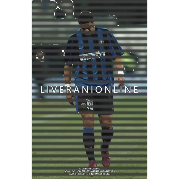 Milano 12-02-04 Inter-Juventus Coppa Italia Tim Cup 2003/04 nella foto adriano ph marco luzzani/ag aldo liverani s.a.s.