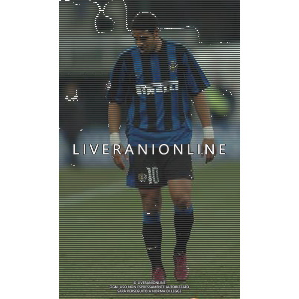 Milano 12-02-04 Inter-Juventus Coppa Italia Tim Cup 2003/04 nella foto adriano ph marco luzzani/ag aldo liverani s.a.s.