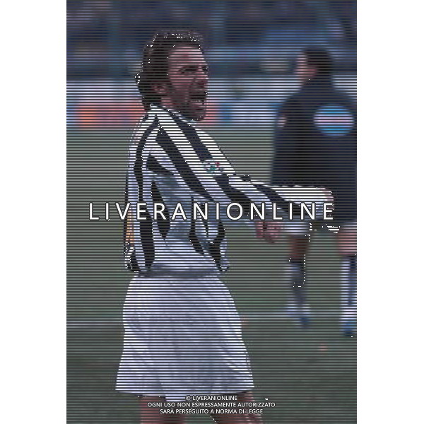 Milano 12-02-04 Inter-Juventus Coppa Italia Tim Cup 2003/04 nella foto del piero alessandro ph marco luzzani/ag aldo liverani s.a.s.