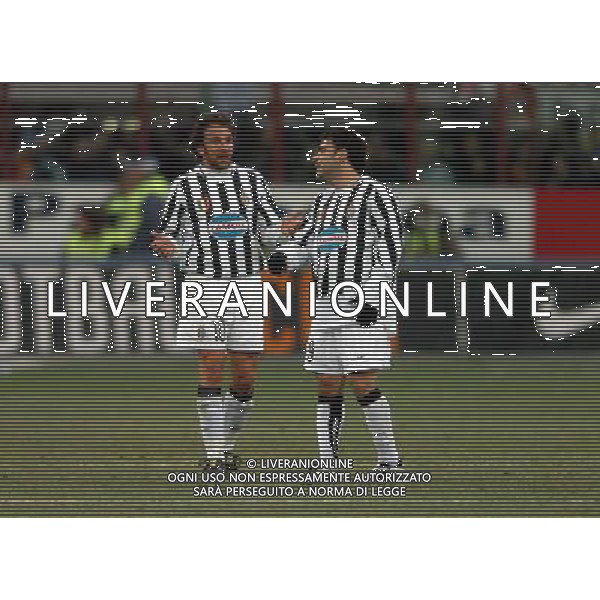 Milano 12-02-04 Inter-Juventus Coppa Italia Tim Cup 2003/04 nella foto del piero miccoli ph marco luzzani/ag aldo liverani s.a.s.