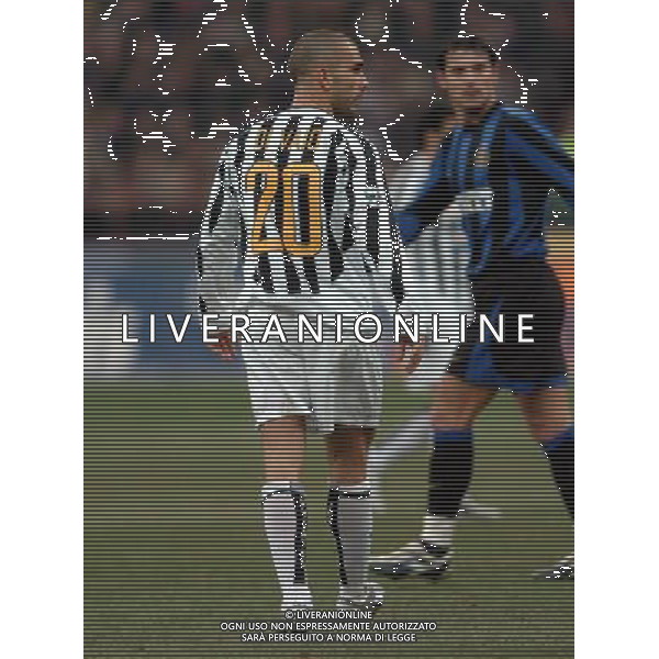 Milano 12-02-04 Inter-Juventus Coppa Italia Tim Cup 2003/04 nella foto di vaio marco ph marco luzzani/ag aldo liverani s.a.s.