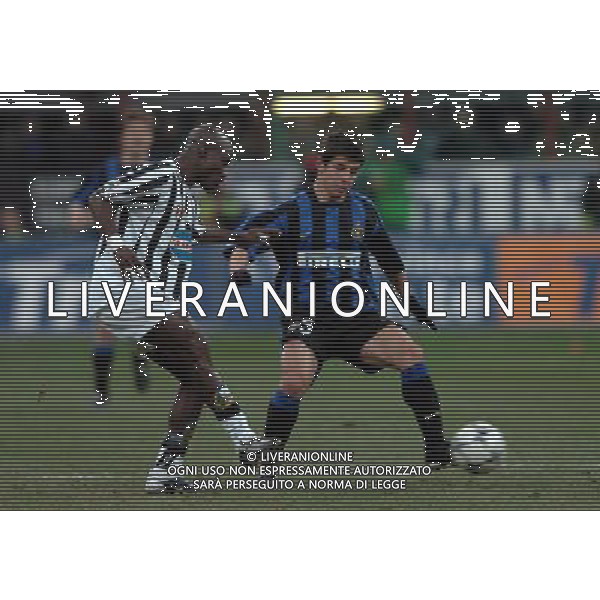 Milano 12-02-04 Inter-Juventus Coppa Italia Tim Cup 2003/04 nella foto emre appiah ph marco luzzani/ag aldo liverani s.a.s.