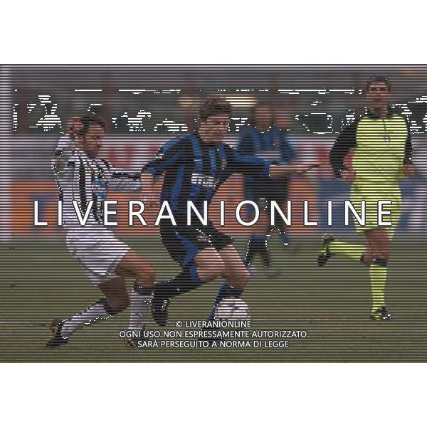Milano 12-02-04 Inter-Juventus Coppa Italia Tim Cup 2003/04 nella foto helveg del piero ph marco luzzani/ag aldo liverani s.a.s.