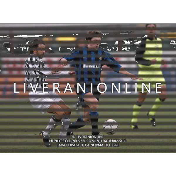 Milano 12-02-04 Inter-Juventus Coppa Italia Tim Cup 2003/04 nella foto helveg del piero ph marco luzzani/ag aldo liverani s.a.s.