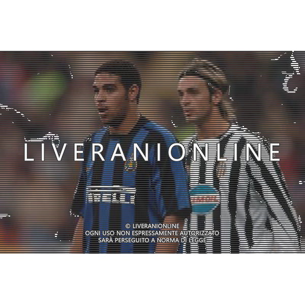 Milano 12-02-04 Inter-Juventus Coppa Italia Tim Cup 2003/04 nella foto legrottaglie adriano ph marco luzzani/ag aldo liverani s.a.s.