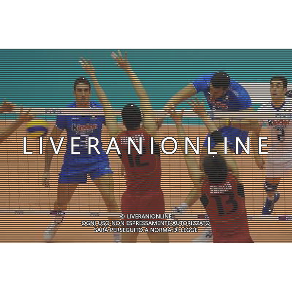 Campionati Mondiali Pallavolo maschile 1° giornata della prima fase Milano 25-09-2010 Italia - Giappone nella foto: un attacco di Mastrangelo foto Garavaglia - ag. Aldo Liverani sas