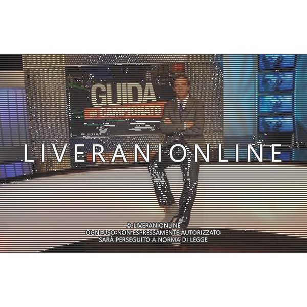 COLOGNO M.se (MI) 26/9/2010 STUDIO 11 DI MEDIASET VIA CINELANDIA, 5 TRASMISSIONE TELEVISIVA: -GUIDA AL CAMPIONATO- NELLA FOTO MINO TAVERI FOTO ROMANO/AG ALDO LIVERANI