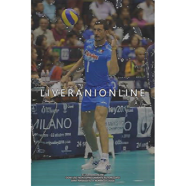 Campionati Mondiali Pallavolo maschile 1° giornata della prima fase Milano 25-09-2010 Italia - Giappone nella foto: Luigi Mastrangelo (Italia) foto Garavaglia - ag. Aldo Liverani sas