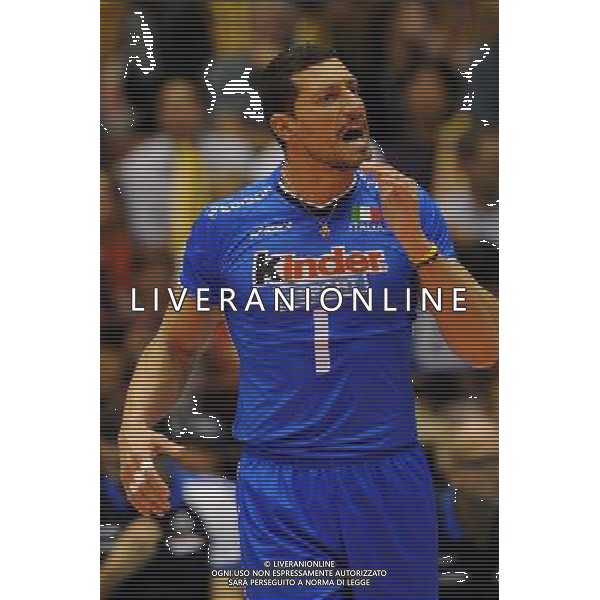Campionati Mondiali Pallavolo maschile 1° giornata della prima fase Milano 25-09-2010 Italia - Giappone nella foto: Luigi Mastrangelo (Italia) foto Garavaglia - ag. Aldo Liverani sas