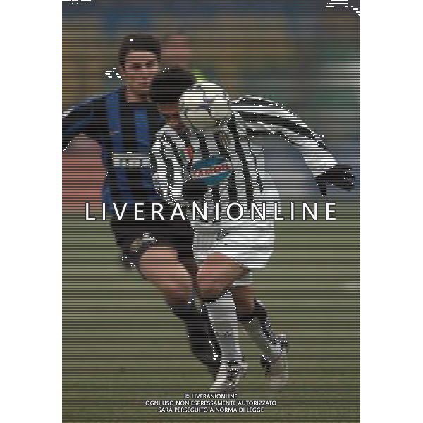Milano 12-02-04 Inter-Juventus Coppa Italia Tim Cup 2003/04 nella foto miccoli fabrizio ph marco luzzani/ag aldo liverani s.a.s.