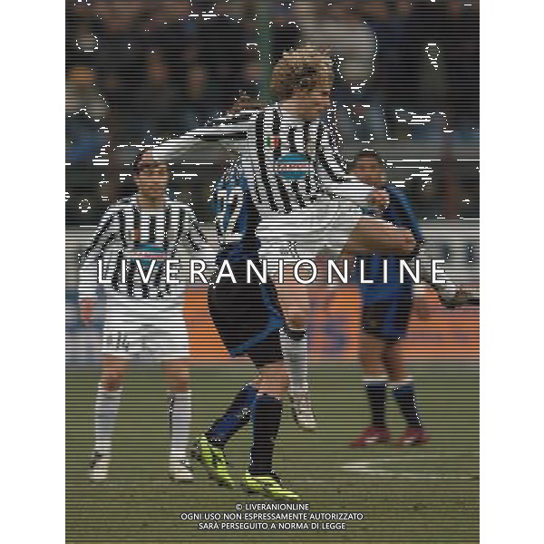 Milano 12-02-04 Inter-Juventus Coppa Italia Tim Cup 2003/04 nella foto nedved vieri ph marco luzzani/ag aldo liverani s.a.s.